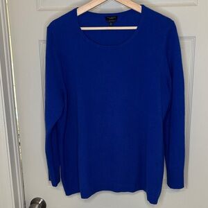 TALBOTS CASHMERE CREWNECK SWEATER
